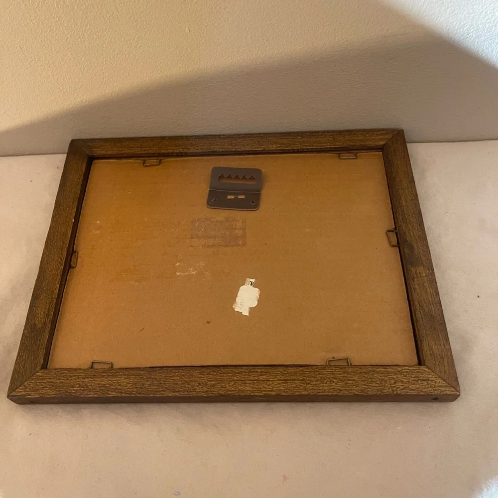 1910 Buick Antique Vintage Car Framed Mirror Art Old Collectible Man Cave Rare - Picture 4 of 4
